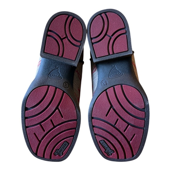 Twister Western Boots Boys Ryder Square Toe Stitching Brown 446003202 Sz 13 - Picture 6 of 8